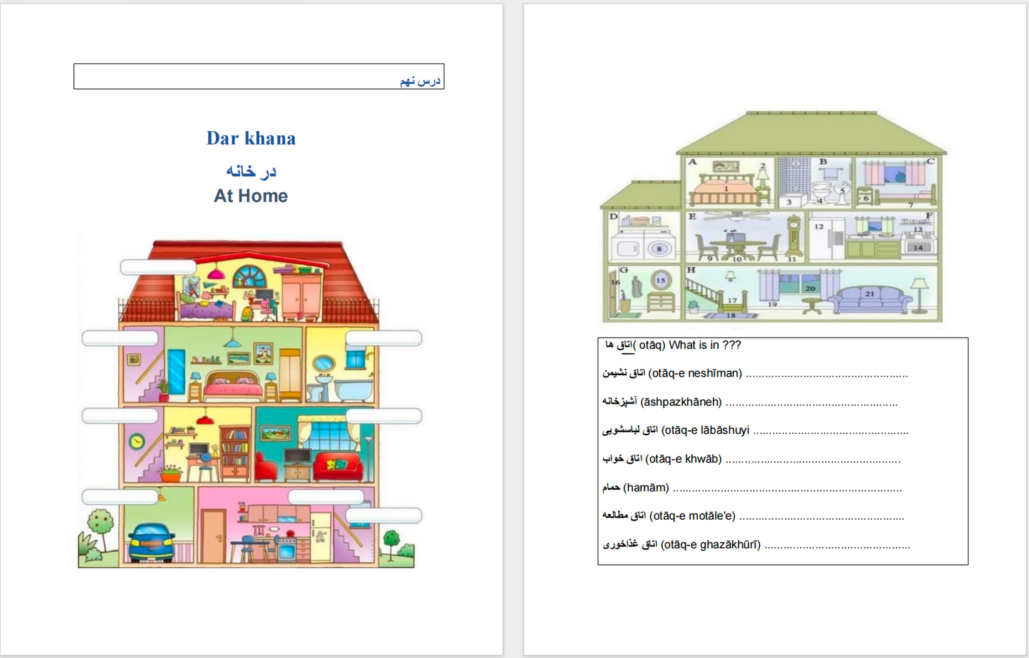 DARI FOR BEGINNER A1-A2