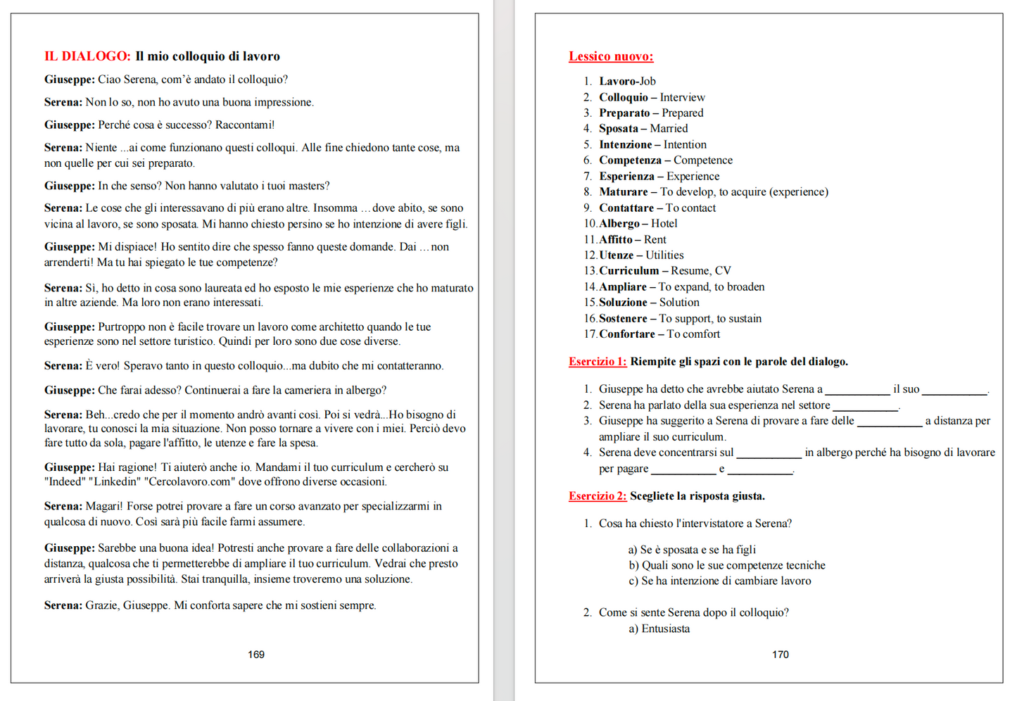 L'italiano per te A1-A2