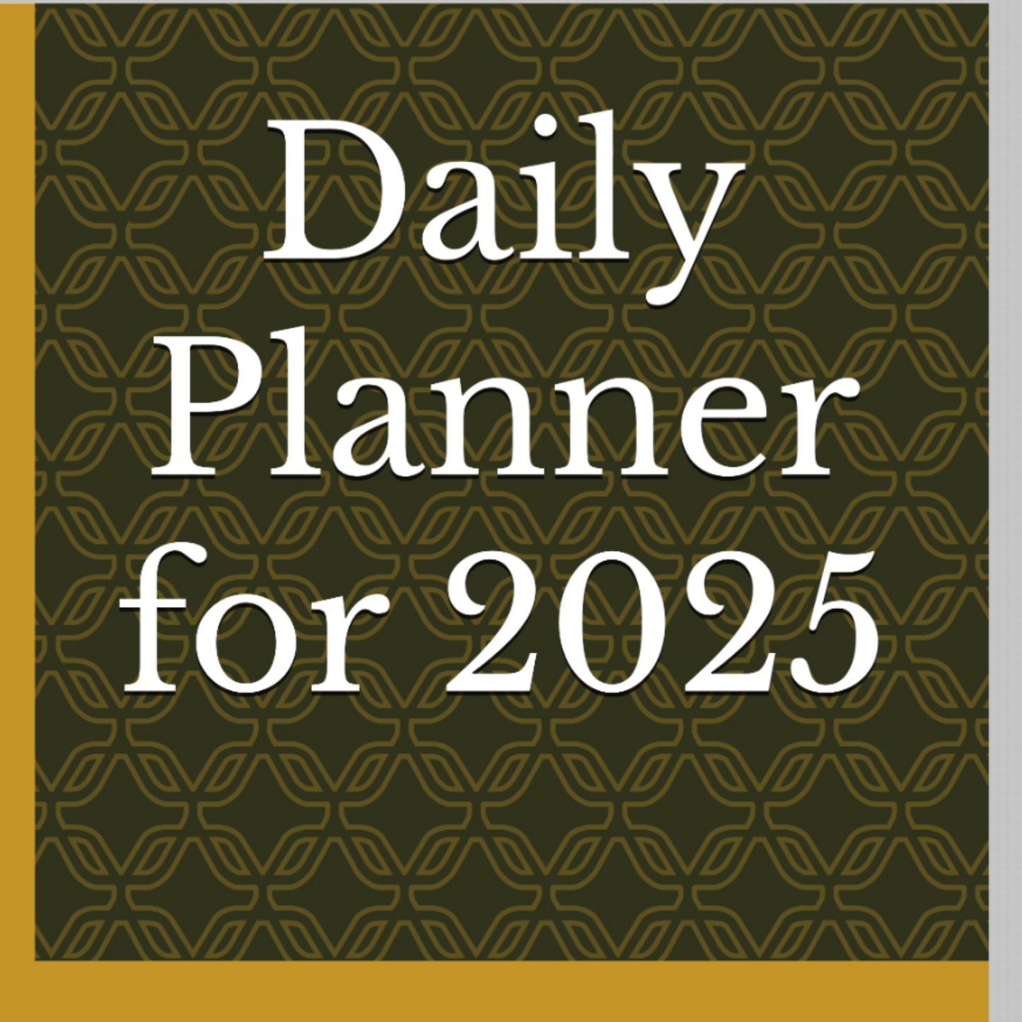 Daily Planner for 2025